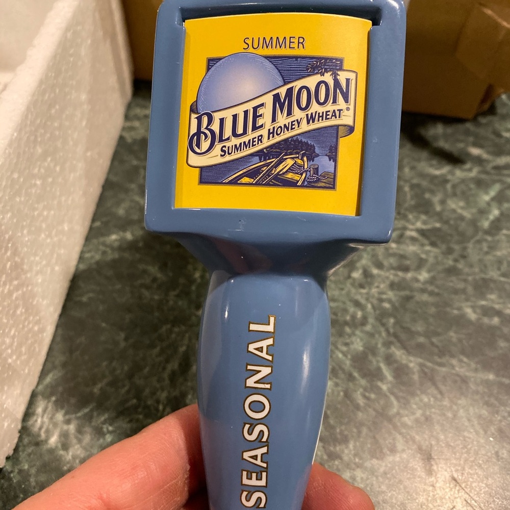 Blue Moon Summer Seasonal Mini Tap Handle **NEW**